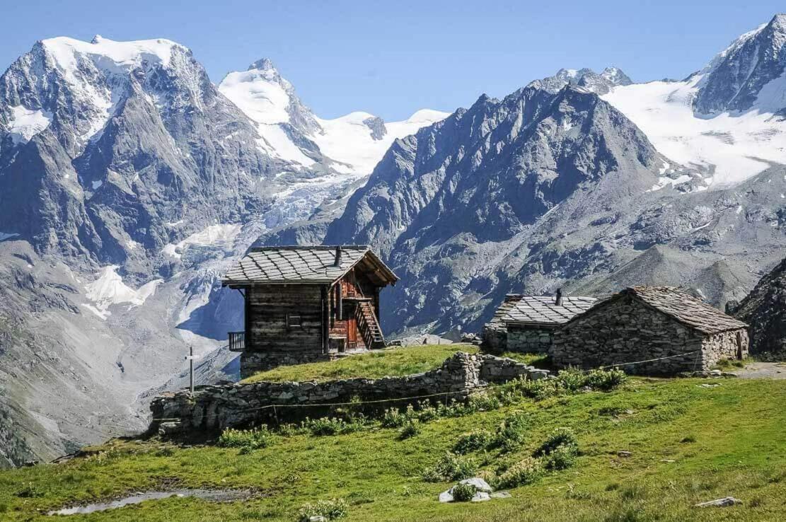 Le Panorama - Appartement 54 A Arolla Face Aux Montagnes A 150M Des Pistes Evolène Екстериор снимка